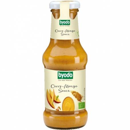 Sos curry cu mango, eco-bio, 250ml - Byodo