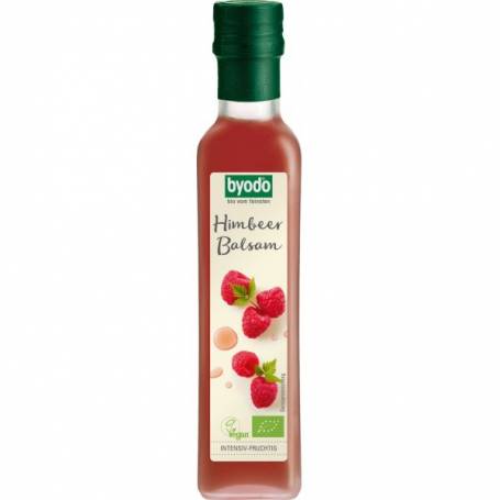 Otet balsamic de zmeura, eco-bio, 250ml - Byodo