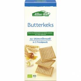 Biscuiti cu unt si miere, eco-bio, 150g - Allos