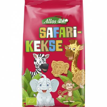 Biscuiti Safari pentru copii, eco-bio, 150g - Allos