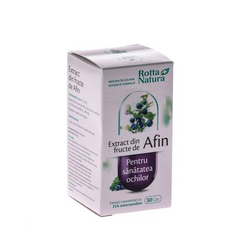 Afin Extract Fructe 30cps - Rotta Natura