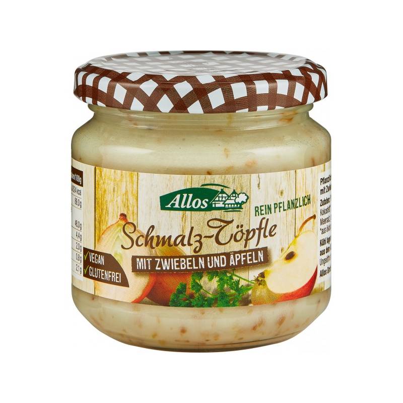 Unsoare vegetala cu ceapa si mar, eco-bio, 150g - Allos