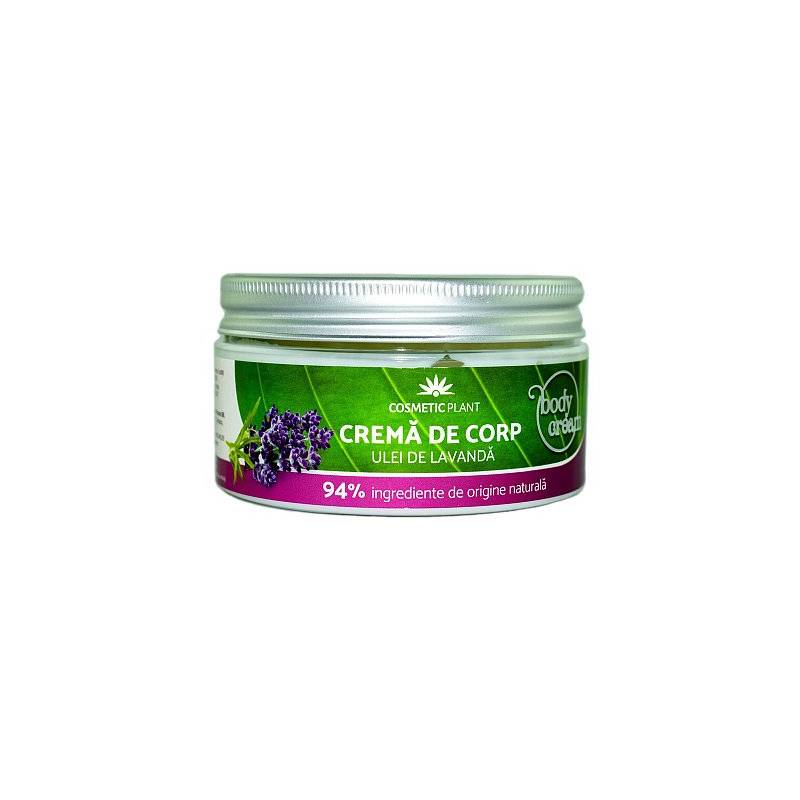 Body crema corp cu ulei de lavanda, 200ml - Cosmeticplant