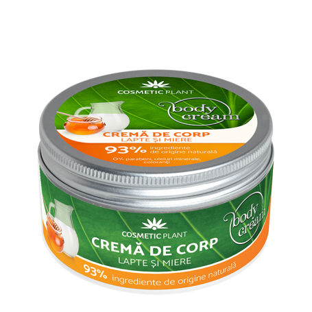 Body crema corp cu lapte si miere , 200ml - Cosmeticplant