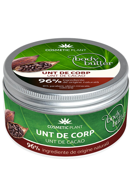 Unt de corp cu cacao, 200ml - cosmeticplant