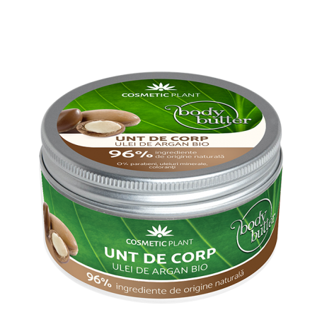 Unt de corp cu ulei de argan, 200ml - Cosmeticplant