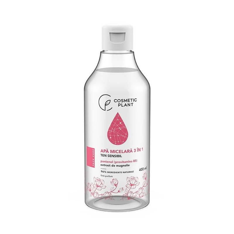 Apa micelara 3 in 1 cu pantenol si extract de magnolie, 400ml -