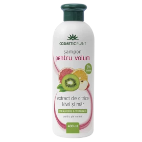 Sampon pentru volum cu extract de citrice, kiwi si mar, 400ml - Cosmeticplant