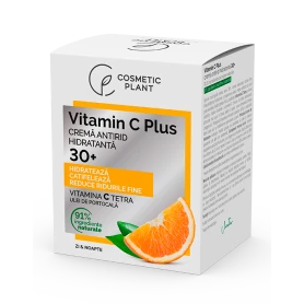 Crema antirid hidratanta 30+ Vitamin C Plus, 50ml - Cosmetic Plant