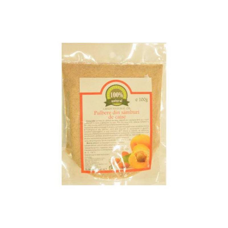 Pulbere din samburi de caise, 100g - CARMITA