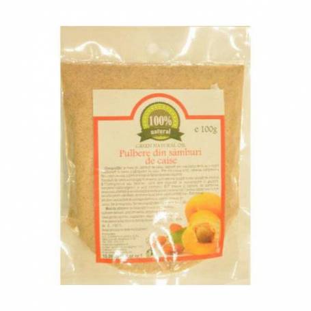 Pulbere din samburi de caise, 100g - CARMITA