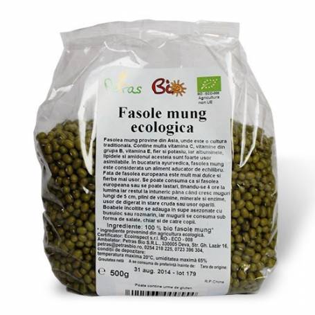 Fasole Mung 500g Eco-bio - PETRAS