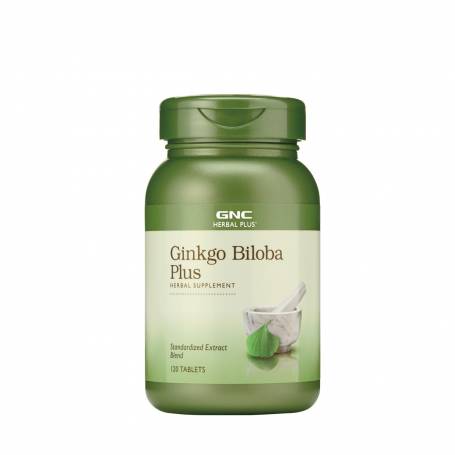 Ginkgo biloba plus, 120tab - GNC