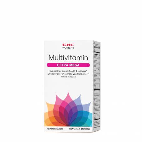 Women's ultra mega multivitamine pentru femei, 90tab - GNC