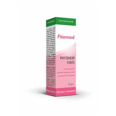 Fitomed Phytoherp Forte crema antiherpetica, 10g - INTERHERB