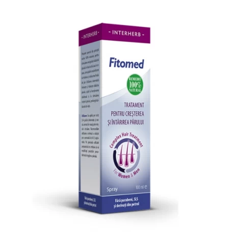 Fitomed Tratament pentru cresterea si ingrijirea parului, 100ml - INTERHERB