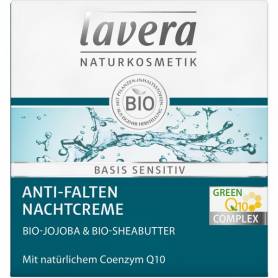 Crema antirid pentru noapte cu coenzima Q10, 50ml - Lavera