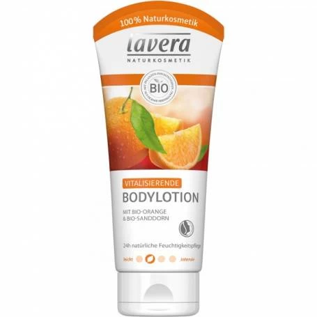 Lotiune de corp revitalizanta cu portocala si catina, eco-bio, 200ml - Lavera