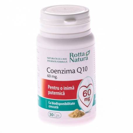 Coenzima Q10 60mg 30cps - Rotta Natura