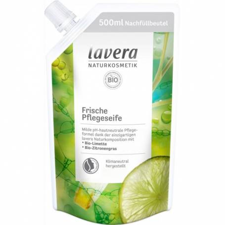 Sapun lichid Fresh, 500ml - Lavera