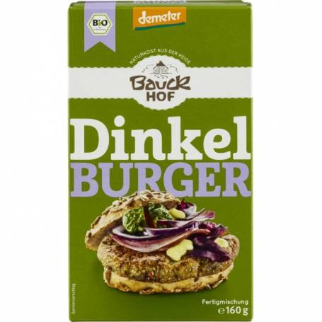 Mix pentru burger din spelta, eco-bio, 160g - Bauck Hof