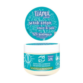 Scrub pentru corp cu cocos si sare, eco-bio, 250ml - Tiama