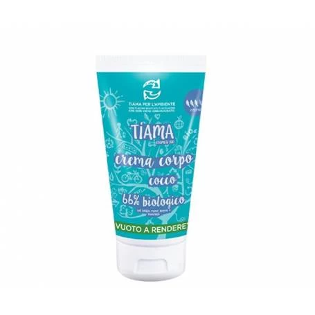 Crema de corp cu cocos, eco-bio, 150ml - Tiama