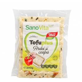 Tofu plus Ardei si Ceapa, 200g - SanoVita