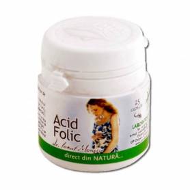 Acid folic, 25cps - MEDICA