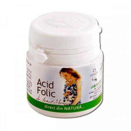 Acid folic, 25cps - MEDICA