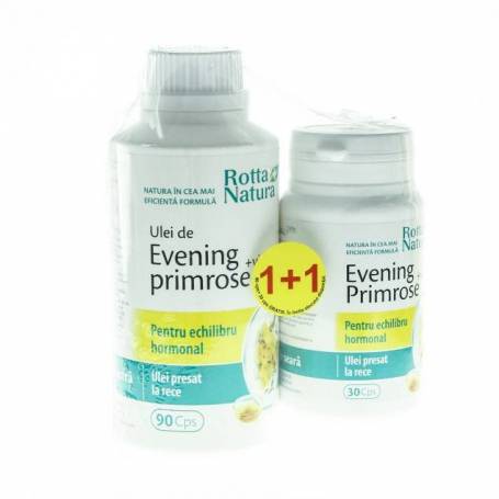 Evening Primrose Vitamina E 90+30cps - Rotta Natura