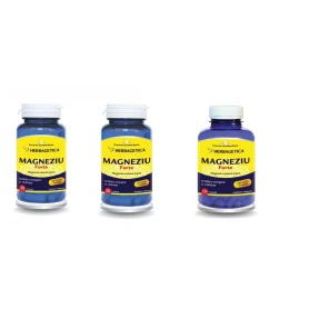 MAGNEZIU FORTE 30CPS, 60CPS SI 120CPS - Herbagetica