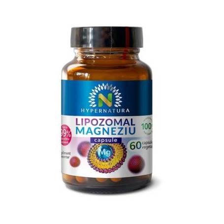Lipozomal Magneziu, 60cps - Hyperfarm