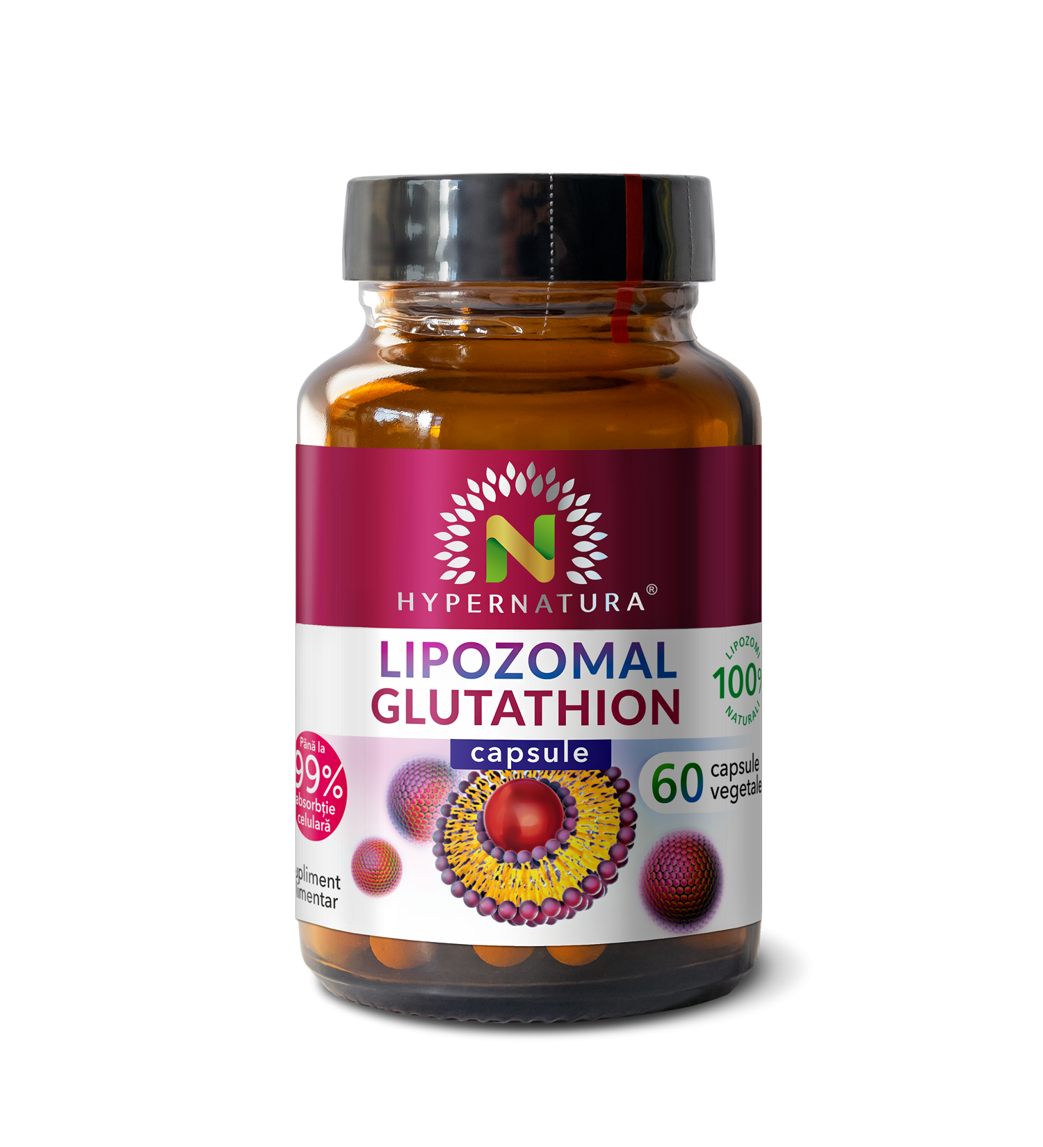 Lipozomal glutathion, 60cps - hyperfarm