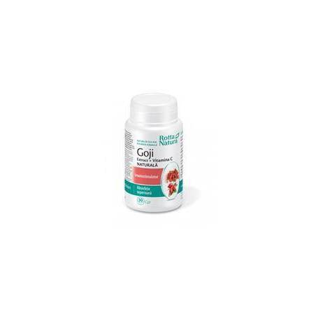 Goji Extract cu Vitamina C Naturala 30cps - Rotta Natura