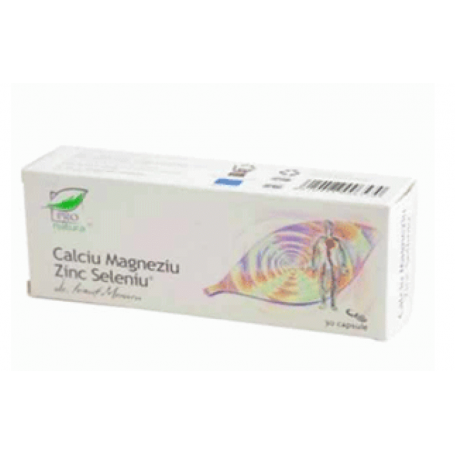 Calciu Magneziu Zinc Seleniu 150cps, 60cps si 30cps - MEDICA