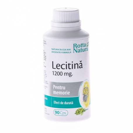 Lecitina 1200mg 90cps - Rotta Natura