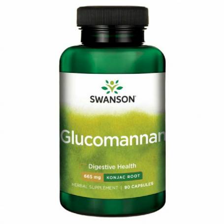 Glucomannan, 665mg, 90cps - Swanson
