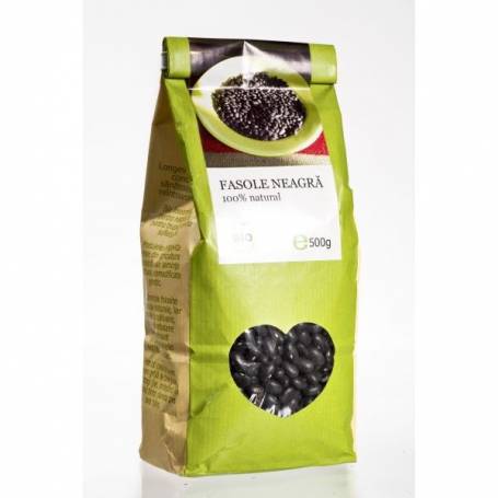 Fasole Neagra 500g Eco-bio - LONGEVITA