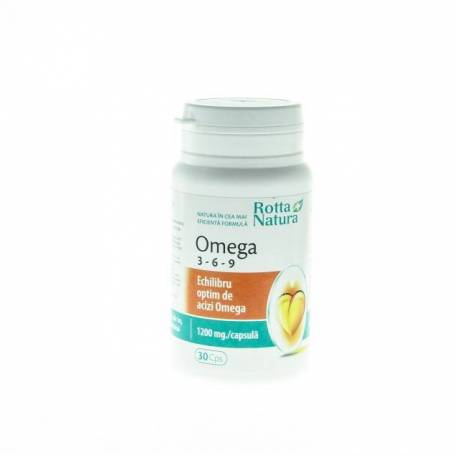 Omega 3 6 9 30cps - Rotta Natura