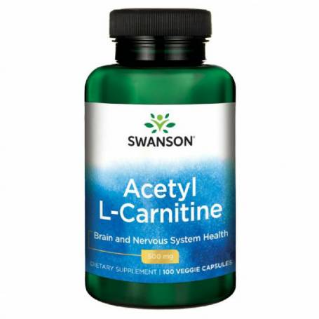Acetyl L-Carnitine, 500mg , 100cps - Swanson