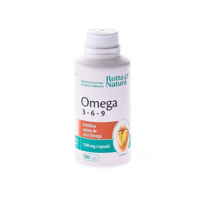 Omega 3 6 9 90cps - Rotta Natura