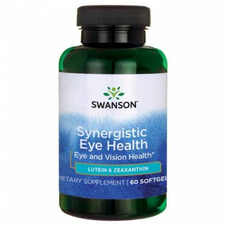 Synergetic Eye Formula Lutein si Zeaxantin, 60cps - Swanson