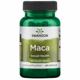 Extract din radacina de Maca, 500mg, 60cps - Swanson