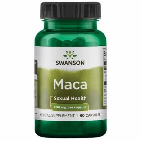 Extract din radacina de Maca, 500mg, 60cps - Swanson