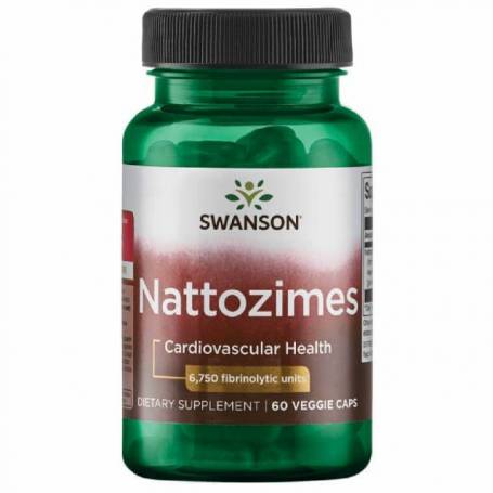 Enzima Nattokinase, 65mg, 90cps - Swanson