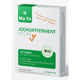 Ferment probiotic pentru iaurt VEGAN, eco-bio, 15 g, My.Yo