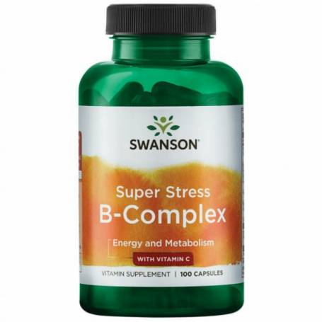 Super Stress Vitamin B-Complex, 100cps - Swanson