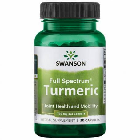 Full Spectrum Turmeric, 720mg, 30cps - Swanson