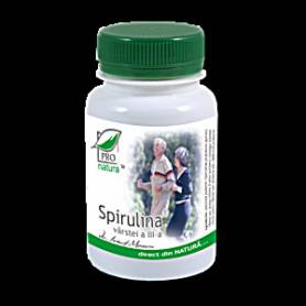 Spirulina varstei a III-a, 150cps - MEDICA